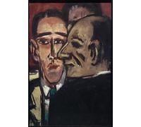 ARToPHIIU Immagini Moderni Murale Artistico Poster Stampe Quadri l'architetto di Max Beckmann per Decorazioni per la Casa 60x90cm