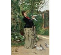 ARToPHIIU Immagini Moderni Murale Artistico Poster Stampe Quadri l'uccello preferito di Adrien Moreau per Decorazioni per la Casa 60x90cm