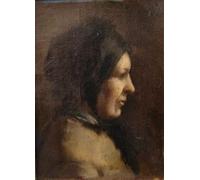 ARToPHIIU Immagini Moderni Murale Artistico Poster Stampe Quadri Marie anne Henner di Jean Jacques Henner per Decorazioni per la Casa 60x90cm