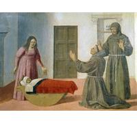 ARToPHIIU Immagini Moderni Murale Artistico Poster Stampe Quadri Pala con scene della vita del santo di Piero Della Francesca per Decorazioni per la Casa 60x90cm