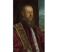 ARToPHIIU Immagini Moderni Murale Artistico Poster Stampe Quadri Portrait of Vincenzo Morosini by Jacopo Robusti Tintoretto per Decorazioni per la Casa 60x90cm