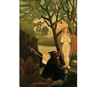 ARToPHIIU Immagini Moderni Murale Artistico Poster Stampe Quadri Ritratto di Madame Claude Monet di Claude Monet per Decorazioni per la Casa 60x90cm