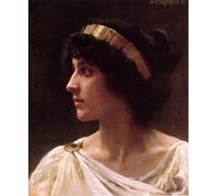ARToPHIIU Immagini Moderni Murale Artistico Poster Stampe Quadri Studio per la carità di William Adolphe Bouguereau per Decorazioni per la Casa 60x90cm