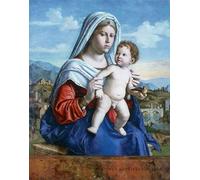 ARToPHIIU Immagini Moderni Murale Artistico Poster Stampe Quadri the Virgin and Child by Battista Cima Da Conegliano per Decorazioni per la Casa 60x90cm