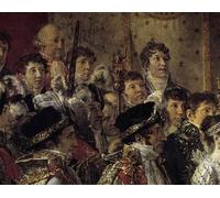 ARToPHIIU Pittura su Tela Arte Stampa su Tela Dipinto il rito di Napoleone Particolare raffigurante i fratelli di Napoleone di Jacques Louis David per L'arredamento Della Camera da Letto 60x90cm