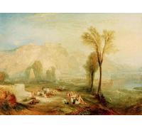 ARToPHIIU Poster Pittura Vintage Stampa Tela Poster Pittura Quadri su Tela la Bright Stone of Honor an the Tomb of di Mallord William Turner per la Decorazione Domestica dell'ufficio 60x90cm