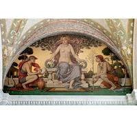 ARToPHIIU Poster Pittura Vintage Stampa Tela Poster Pittura Quadri su Tela Pace e prosperità di Elihu Vedder per la Decorazione Domestica dell'ufficio 60x90cm