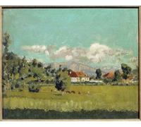ARToPHIIU Poster Pittura Vintage Stampa Tela Poster Pittura Quadri su Tela Paesaggio del Delfinato Dipinto di Pierre Bonnard per la Decorazione Domestica dell'ufficio 60x90cm