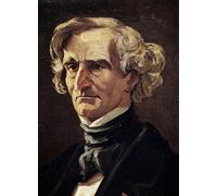 ARToPHIIU Poster Pittura Vintage Stampa Tela Poster Pittura Quadri su Tela Ritratto di Hector Berlioz di Andre Gill per la Decorazione Domestica dell'ufficio 60x90cm