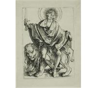 ARToPHIIU Poster Pittura Vintage Stampa Tela Poster Pittura Quadri su Tela Sol Justitiae di Albrecht Dürer per la Decorazione Domestica dell'ufficio 60x90cm