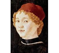 ARToPHIIU Poster su Tela Pittura Dipinto su Tela Classico Portrait of a Young Man with a Red Hat Probably Piero Della Francesca by Piero Della Francesca per la Decorazione Della Parete 60x90cm