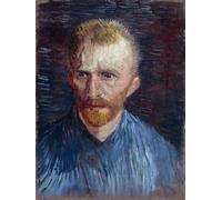 ARToPHIIU Quadri Stampe Pittura su Tela Arte Stampa su Tela Dipinto Autoritratto - Vincent Van Gogh per L'arredamento Della Camera da Letto 60x90cm