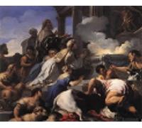 ARToPHIIU Quadri Stampe Pittura su Tela Arte Stampa su Tela Dipinto I genitori di Psiche di Fering Sacrificio a Luca per L'arredamento Della Camera da Letto 60x90cm