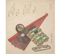 ARToPHIIU Quadri Stampe Pittura su Tela Arte Stampa su Tela Dipinto Modello di cavallo Koma Shobu dalla serie Horses di Katsushika Hokusai per L'arredamento Della Camera da Letto 60x90cm
