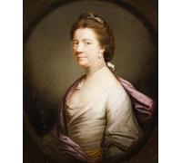 ARToPHIIU Quadri Stampe Pittura su Tela Arte Stampa su Tela Dipinto Ritratto di dama in bianco di Joshua Reynolds per L'arredamento Della Camera da Letto 60x90cm