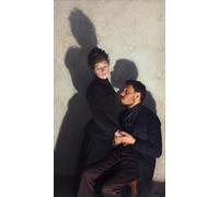ARToPHIIU Quadri Stampe Pittura su Tela Arte Stampa su Tela Dipinto Sombras Marcadasnitaliano di Emile Friant per L'arredamento Della Camera da Letto 60x90cm