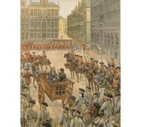 ARToPHIIU Stampa Tela Poster Pittura Quadri su Tela Storia del Belgio Francois Annessens Decano delleCorone e Maestro della Fabbrica per la Decorazione Domestica dell'ufficio 60x90cm