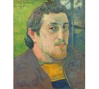 ARToPHIIU Stampe Quadri Poster su Tela Pittura Dipinto su Tela Classico Autoritratto dedicato alla carriera di Paul Gauguin per la Decorazione Della Parete 60x90cm