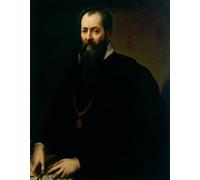 ARToPHIIU Stampe Quadri Poster su Tela Pittura Dipinto su Tela Classico Autoritratto di Giorgio Vasari per la Decorazione Della Parete 60x90cm