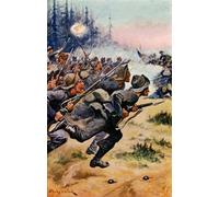 ARToPHIIU Stampe Quadri Poster su Tela Pittura Dipinto su Tela Classico Carica dei Confederati ad Animal Run di un famoso artista per la Decorazione Della Parete 60x90cm