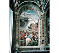 ARToPHIIU Stampe Quadri Poster su Tela Pittura Dipinto su Tela Classico Enea Silvio Piccolomini si reca al Concilio di Basilea nell'inverno del per la Decorazione Della Parete 60x90cm