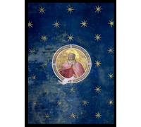 ARToPHIIU Stampe Quadri Poster su Tela Pittura Dipinto su Tela Classico il profeta Isaia Particolare della volta di Giotto Di Bondone per la Decorazione Della Parete 60x90cm