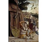 ARToPHIIU Stampe Quadri Poster su Tela Pittura Dipinto su Tela Classico la Resurrezione di Andrea Mantegna per la Decorazione Della Parete 60x90cm
