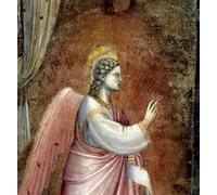 ARToPHIIU Stampe Quadri Poster su Tela Pittura Dipinto su Tela Classico l'Annunciazione Particolare Angelo Gabriele di Giotto Di Bondone per la Decorazione Della Parete 60x90cm