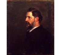 ARToPHIIU Stampe Quadri Poster su Tela Pittura Dipinto su Tela Classico Sir Flinders Petrie di George Frederic Watts per la Decorazione Della Parete 60x90cm