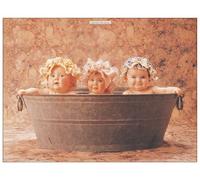 Artopweb EC08004 Geddes Senza Titolo Decorative Panel, Wood MDF, Multicolour, 80x60 Cm