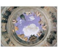 Artopweb EC16620 MANTEGNA Camera degli Sposi Decorative Panel, Wood MDF, Multicolour, 100x70 Cm