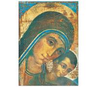 Artopweb EC20359 Madonna di Kiko Decorative Panel, Wood MDF, Multicolour, 50x70 Cm