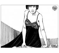 Artopweb EC21521 CREPAX Valentina: Tenera È La Notte Decorative Panel, Wood MDF, Multicolour, 120x90 Cm