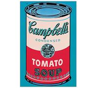 Artopweb EC21549 Warhol Campbell Soup Can 1965 Decorative Panel, Wood MDF, Multicolour, 60x90 Cm