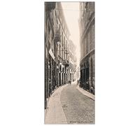 Artopweb EC21700 Milano, Via Visconti 1937 Decorative Panel, Wood MDF, Multicolour, 36x87 Cm