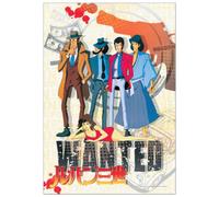 Artopweb EC21931 Monkey Punch Lupin III Decorative Panel, Wood MDF, Multicolour, 68x98 Cm