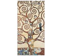 Artopweb EC22078 Klimt The Tree of Life Decorative Panel, Wood MDF, Multicolour, 50x100 Cm