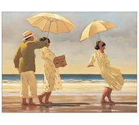 Artopweb EC22087 VETTRIANO The Picnic Party Decorative Panel, Wood MDF, Multicolour, 80x60 Cm