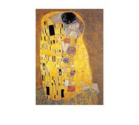 Artopweb EC22129 Klimt Il Bacio Decorative Panel, Wood MDF, Multicolour, 96x136 Cm