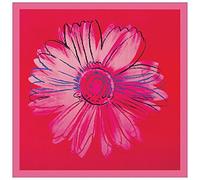 Artopweb EC40095 Warhol Daisy, C.1982 Decorative Panel, Wood MDF, Multicolour, 35x35 Cm