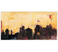 Artopweb Pannelli Decorativi Berlendis Città Antica Quadro, Legno, Multicolore, 100x1.8x50 cm, 1871 unità