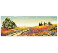 Artopweb Pannelli Decorativi Leblanc Morningthe Valley Quadro, Legno, Multicolore, 138 x 48 cm, 297 unità