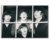 Artopweb Pannelli Decorativi Lunch Sound of The Sixties Quadro, Legno, Multicolore, 66x1.8x46 cm, 1200 unità