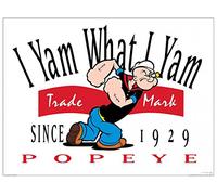 Artopweb Pannelli Decorativi Segar Popeye Since 1929 Quadro, Legno, Multicolore, 120x1.8x90 cm, 1441 unità