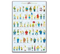 Artopweb Pannelli Decorativi The Simpsons Classic Quote Quadro, Legno, Multicolore, 60x1.8x85 cm, 840 unità