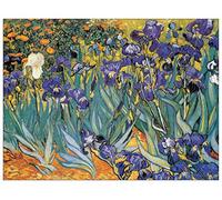 Artopweb Pannelli Decorativi Van Gogh Irises Quadro, Legno, Multicolore, 80x1.8x60 cm, 1923 unità
