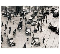 Artopweb Pannello decorativo MDF - Milano, Via Torino - Via Orefici 1940 -