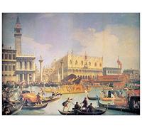 Artopweb TW14930 CANALETTO Venice Decorative Panel, Wood MDF, Multicolour, 100x74 Cm