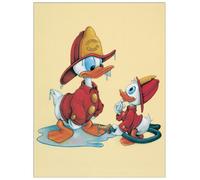 Artopweb TW15411 DISNEY Chief Donald Duck Decorative Panel, Wood MDF, Multicolour, 30x41 Cm