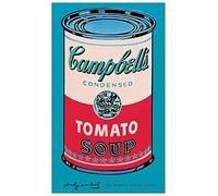 Artopweb TW18111 WARHOL Campbell's Soup Can, 1965 Decorative Panel, Wood MDF, Multicolour, 61x101 Cm